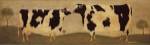 Kissing Cows by Warren Kimble