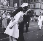 Kissing the War Goodbye, VJ Day, Times Square, August 14, 1945 by Lt. Victor Jorgensen