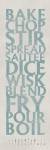Kitchen List Blue by kristen emery