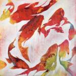 Koi Pond by Liz Jardine