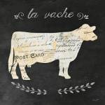 La Vache Cameo Sq by Courtney Prahl