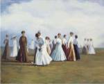Ladies Golf by Curney Nuffer