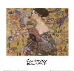 LADY WITH FAN by Gustave Klimt