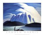 Lake and Mountains by Lawren P. Harris