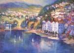 Lake Como by Manfred Kuhnert