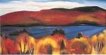 Lake George, Autumn, 1927 by Georgia O'Keeffe