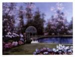 Lakeside Gazebo by Diane Romanello