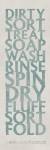 Laudry List Blue by kristen emery