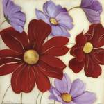 Lavender and Red I by Tava Studios