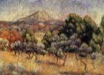 LE MONT ST. VICTOIRE by Pierre-Auguste Renoir