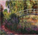 Le pont japonais - bassin aux nympheas by Claude Monet