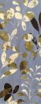 Leaves On Blue II by Wild Apple Studio