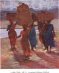 Leaving Godspur Market by Leslie Clark