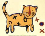 Leopard - mini by Liz Clay