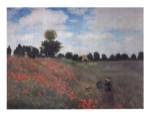 Les Coquelicots by Claude Monet