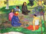 Les Parau Parau by Paul Gauguin