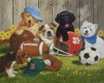 Let's Play Ball by William Vanderdasson