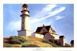 Lighthouse at Two Lights by Edward Hopper