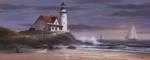 Lighthouse by Dusk by T.C. Chiu