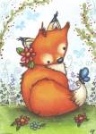 Little Fox in the Garden by Jennifer Nilsson
