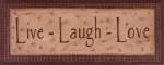 Live Laugh Love by Kim Klassen