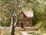 Log House Upper Canada Village by Kevin Dodds