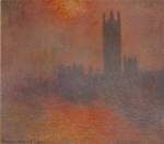 London Houses of Parliament by Claude Monet