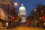Looking down State Street in downtown Madison, Wisconsin by Chuck Haney / Danita Delimont