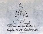 Love over hate by Ata Alishahi