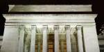 Low angle view of a building, 30th Street Station, Schuylkill River, Philadelphia, Pennsylvania, USA by Panoramic Images