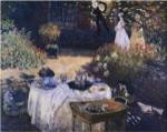 Luncheon at Argenteuil by Claude Monet