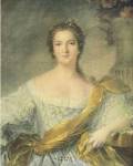 Madame Victoire de France by J.m. Nattier (d'apres)
