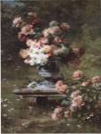 Madeleine Le maire - Peonies Size 22x28 by Madeleine Le Maire