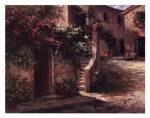 Magliano Courtyard by Art Fronckowiak