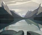 Maligne Lake, Jasper Park by Lawren P. Harris