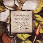 Man Is Not Where He Lives by Stephanie Marrott