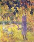 Man Picking Fruit from a Tree, 1897 by Paul Gauguin