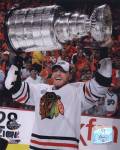 Marian Hossa with the 2009-10 Stanley Cup (#30)