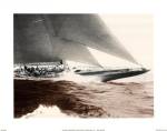 Mariner's Museum - Rainbow's Finish 1934 Vintage Maritime Size 10x12 by Mariner's Collection
