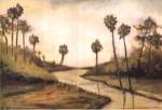Mark Pulliam - Palmetto Cove Size 26x36 by Mark Pulliam