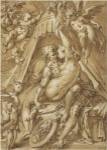 Mars and Venus by Abraham Bloemaert