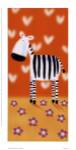 Martin Irish - Zebra Size 5x10 by Martin Irish