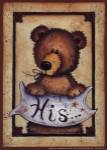 Mary ann June - Bear Bottoms - His Size 5x7 by Mary Ann June