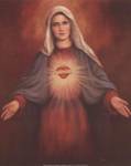 Mary's' Immaculate Heart by T.C. Chiu