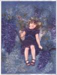 Mastrangelo - Wisteria Fairy Size 6x8 by Judy Mastrangelo