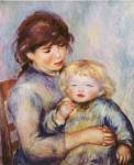 Maternity by Pierre-Auguste Renoir