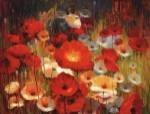 Meadow Poppies I by Lucas Santini