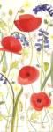 Meadow Poppies III by Rebecca Bradley