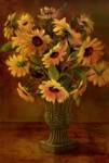 Mediterranean Sunflowers II by Tricia May
