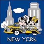 Mickey and Minnie in New York by Walt Disney